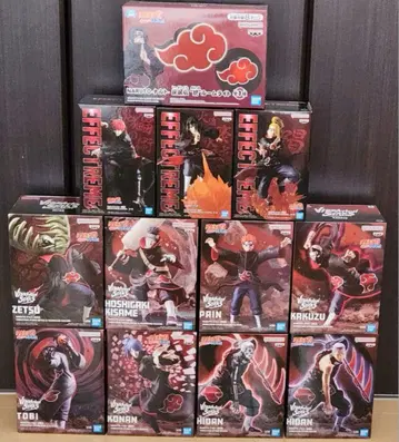 NARUTO-나루토-질풍전 피규어 아카츠키 12종 컴프 세트