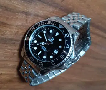 MIXON 블랙 손목시계 GMT 기능