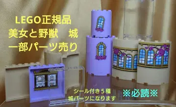 LEGO 정품 미녀와 야수 성 부품 해자/창문