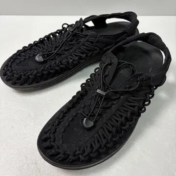 [ 새상품급 ] KEEN 유니크 샌들 남성용 28cm 블랙 코드