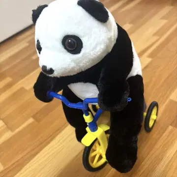 차리팬더 기믹 봉제 인형 봉제 인형 (배터리 별도 판매)