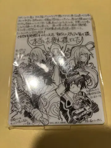 ufotable 수고하셨습니다 도서 아크릴 스탠드 테일즈 오브 엑실리아