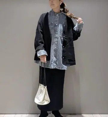 LEPSIM [ 310기획 ] 컬러 : 블랙 데님09 스커트