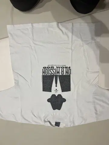 ON A MISSION FROM GOD 영화 빈티지 셔츠 XL