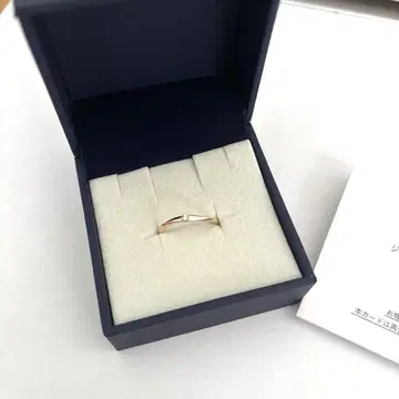 현행 모델 반돔 아오야마 k10 다이아몬드 반지 핑크 골드 9호