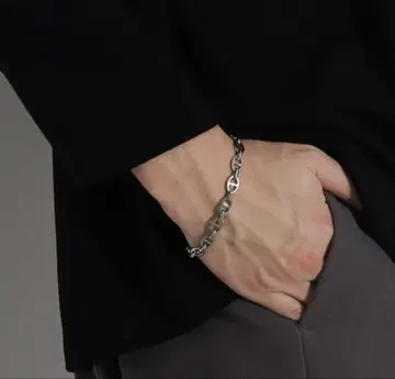 다케오 키쿠치 tk 실버 팔찌 스테인리스