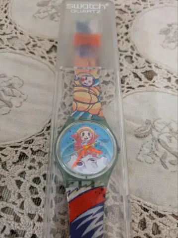 빈티지 스와치 우주비행사 유리 가가린 Swatch