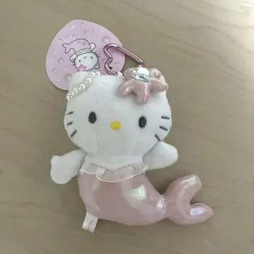 키티 봉제 인형 머메이드 카라비너 포함 인어 키티