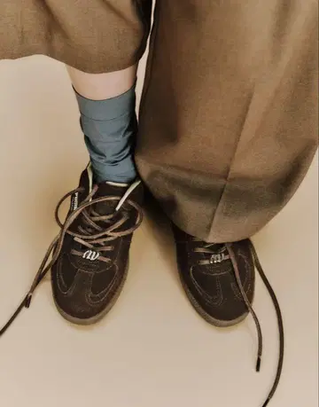 Ameri Vintage x Puma 스웨이드 스니커즈 브라운 23.5