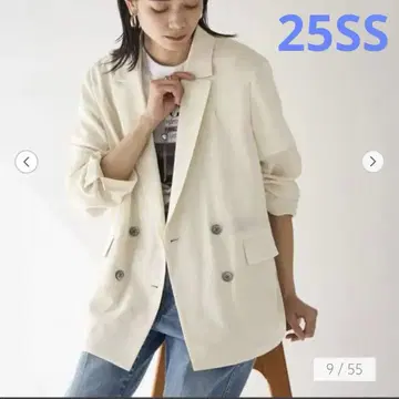 그린 라벨 2025SS 시어 에어 자켓 머신 워셔블