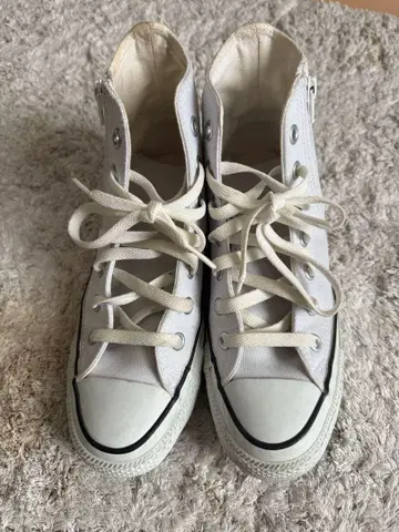 Converse 올스타 화이트 하이컷 스니커즈