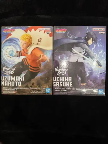 NARUTO 볼트 우즈마키 나루토 우치하 사스케 피규어