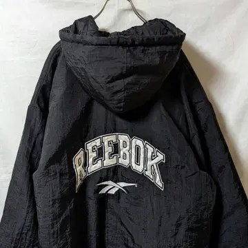 90s/Reebok/리복 나일론 자켓 후드티 e