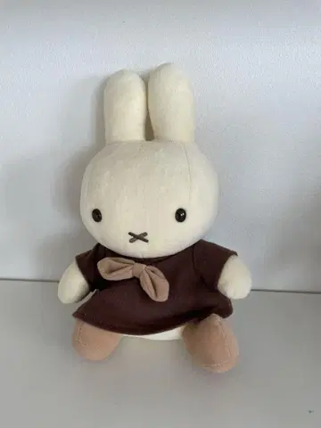 하우스텐보스 한정판 미피 봉제 인형 S 브라운 nijntje