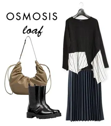OSMOSIS laof 비대칭 레이어 풀오버