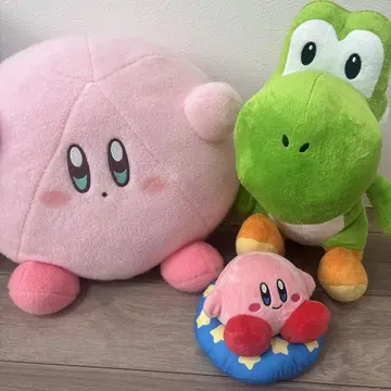 커비 요시 봉제 인형 세트