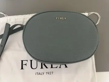 FURLA 그레이 가죽 숄더백