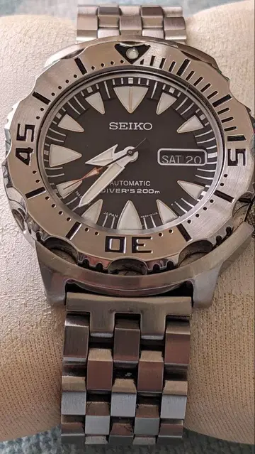 SEIKO 블랙몬스터 (새상품급)