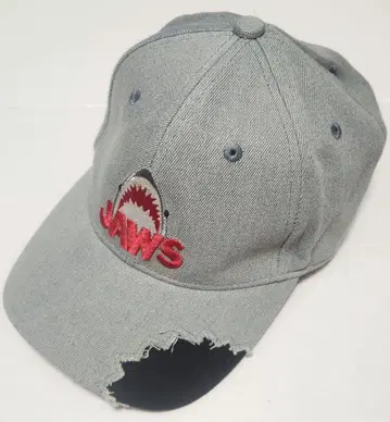 [ USJ 공식 ] 유니버셜 JAWS 죠스 캡 모자 데님 원단