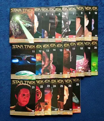 스타트렉 STAR TREK DVD 27권 세트
