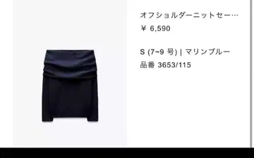 ZARA 니트탑