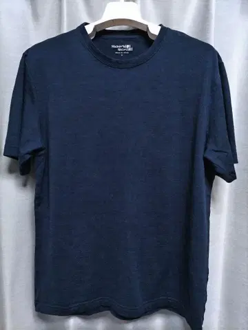 가마쿠라 셔츠 메리노울 T셔츠 네이비