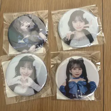 마스다 아야노 캔뱃지 4개 세트