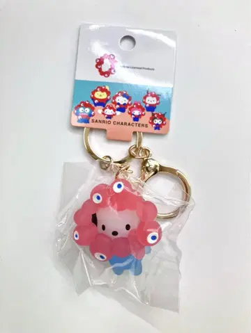 오사카 간사이 만박 산리오 미야쿠미야쿠 포차코 클리어 키링