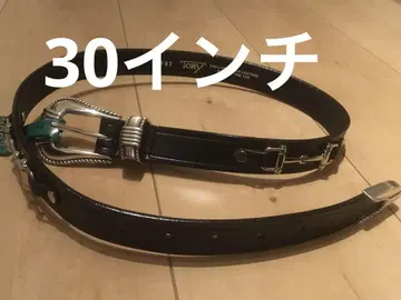 새상품 30인치 TORY leather BIT western belt