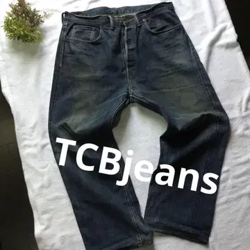 TCB jeans S40's 데님 팬츠 W38 월계수 대전 모델 일본제