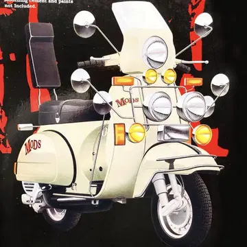 레어! IMAI VESPA THE MODS 모즈 베스파 프라모델