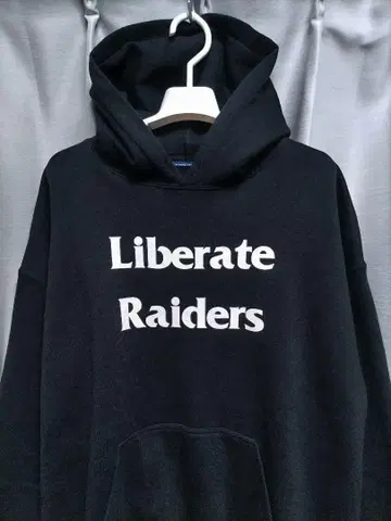 Ron Herman x Liberaiders 후드티 속기모 블랙