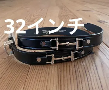 새상품 32인치 TORY leather BIT western belt