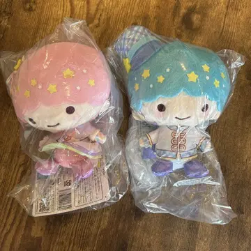 산리오 키키라라 봉제 인형 2개 세트