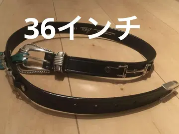 새상품 36인치 TORY leather BIT western belt
