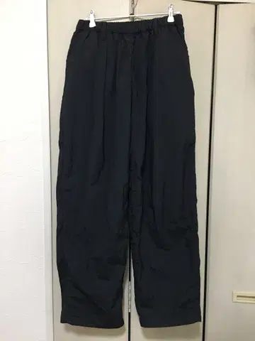 TEATORA 와이드 팬츠 블랙