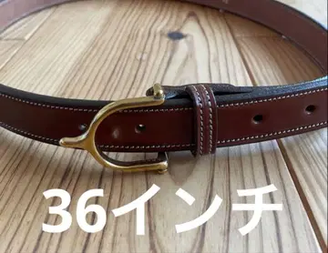 새상품 TORY leather 36인치 SPUR 벨트 폭 1인치