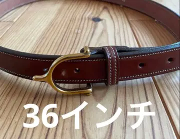 새상품 TORY leather 36인치 SPUR 벨트 폭 1인치