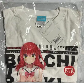 봇치 더 록! 키타 이쿠요 풀컬러 T셔츠 WHITE-L 미개봉