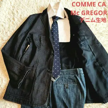 컴시즘 데님 셋업 인디고 블루 L 상당