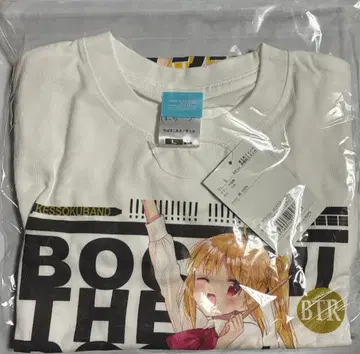 봇치더록! 이지치 니지카 풀컬러 T셔츠 WHITE-L 미개봉