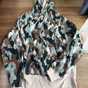 Champion 리버스 위브 카모플라주