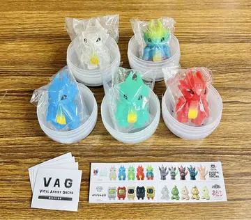 vag44 드라폴리곤 소프트 비닐 가챠 전 5종 세트