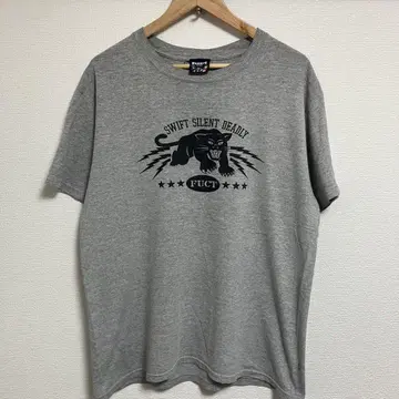 00s FUCT 팬서 그레이 티셔츠 L 사이즈