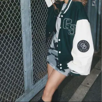 GYDA GG 패딩 바시티 자켓