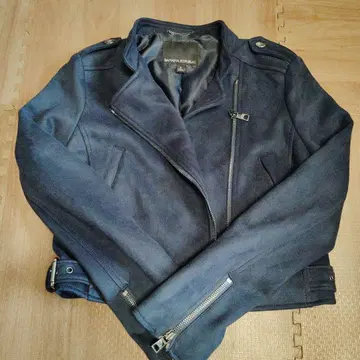 BANANA REPUBLIC 더블 라이더 자켓 S 네이비