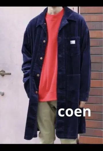 coen 별주 SMITH'S 코듀로이 자켓 네이비