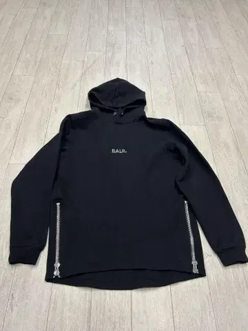 BALR 보라 후드티 지퍼 블랙 M
