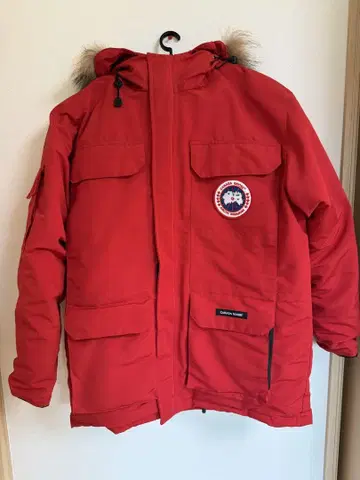 CANADAGOOSE 빨간색 시타델 expedition 다운