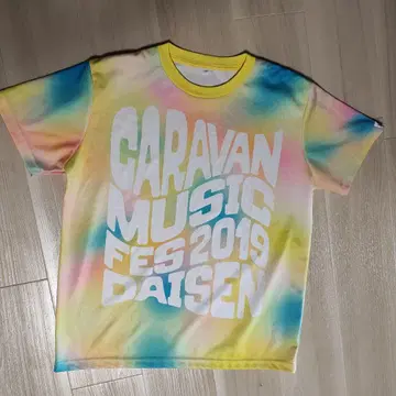 타카하시 유 아키타 CARAVAN MUSIC FES 2019 티셔츠